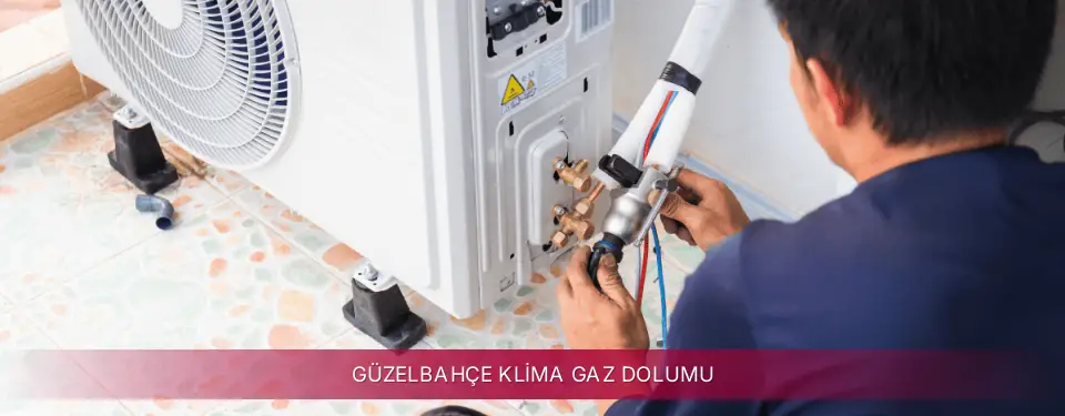 Güzelbahçe İlçemi LG Klima Gaz Dolumu